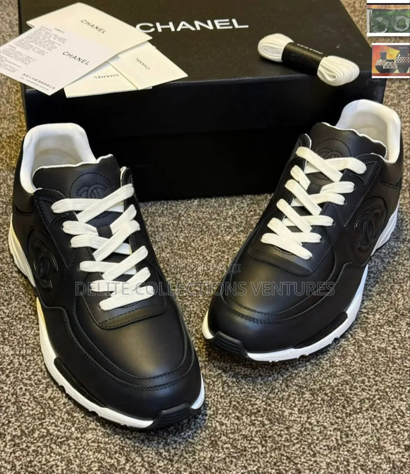 *Original Quality Chanel Sneakers