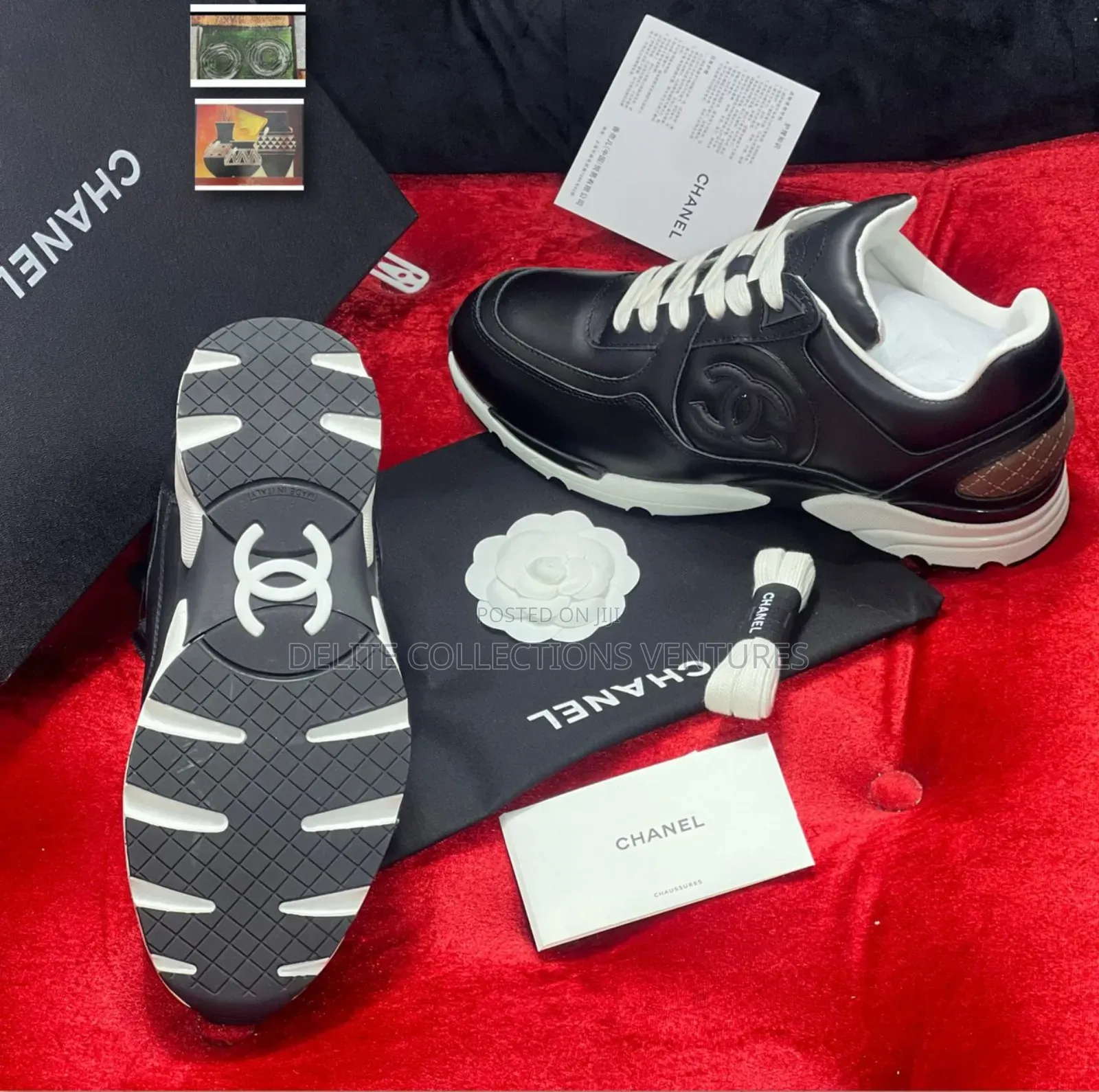 *Original Quality Chanel Sneakers
