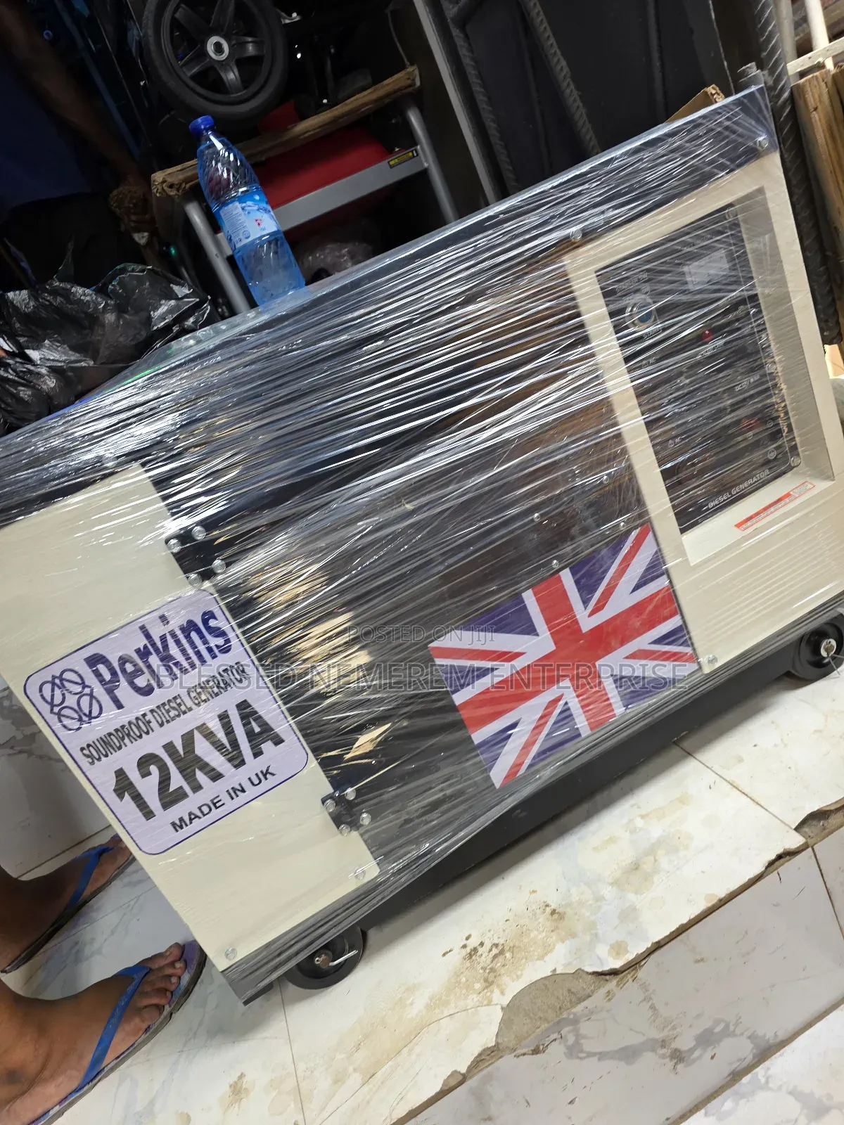 I Sell Brand New Perkins Diesel Soundproof Gen 12.5kva 100%Copper Coil