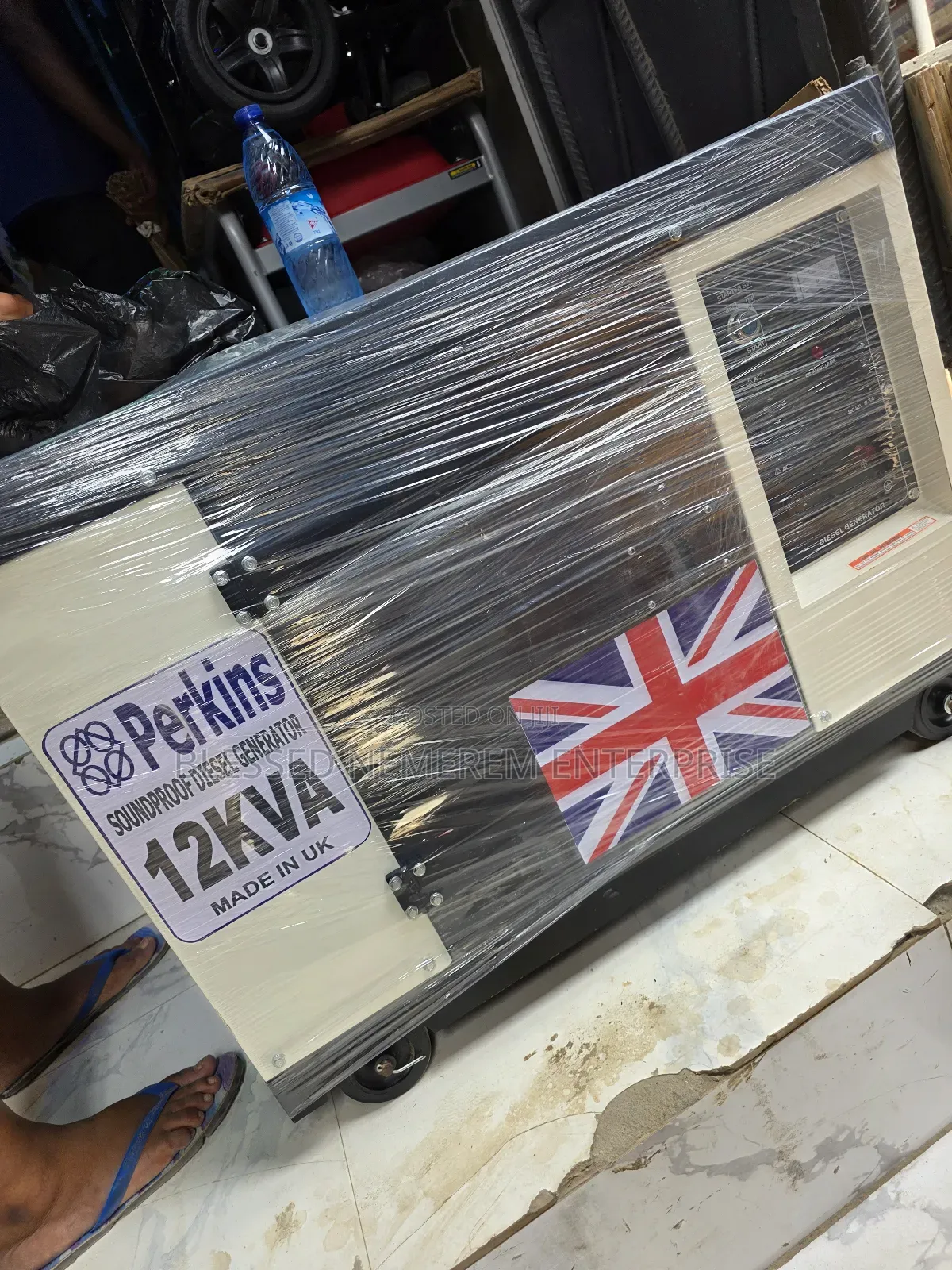 I Sell Brand New Perkins Diesel Soundproof Gen 12.5kva 100%Copper Coil