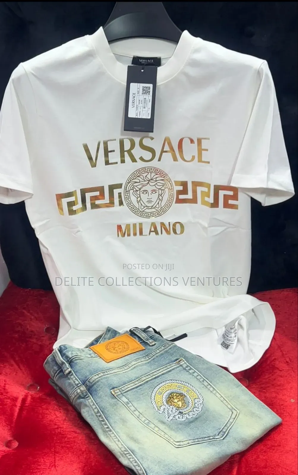 *Premium Luxury Versace Top Outfit Size: Medium Large Xl XXL XXXL