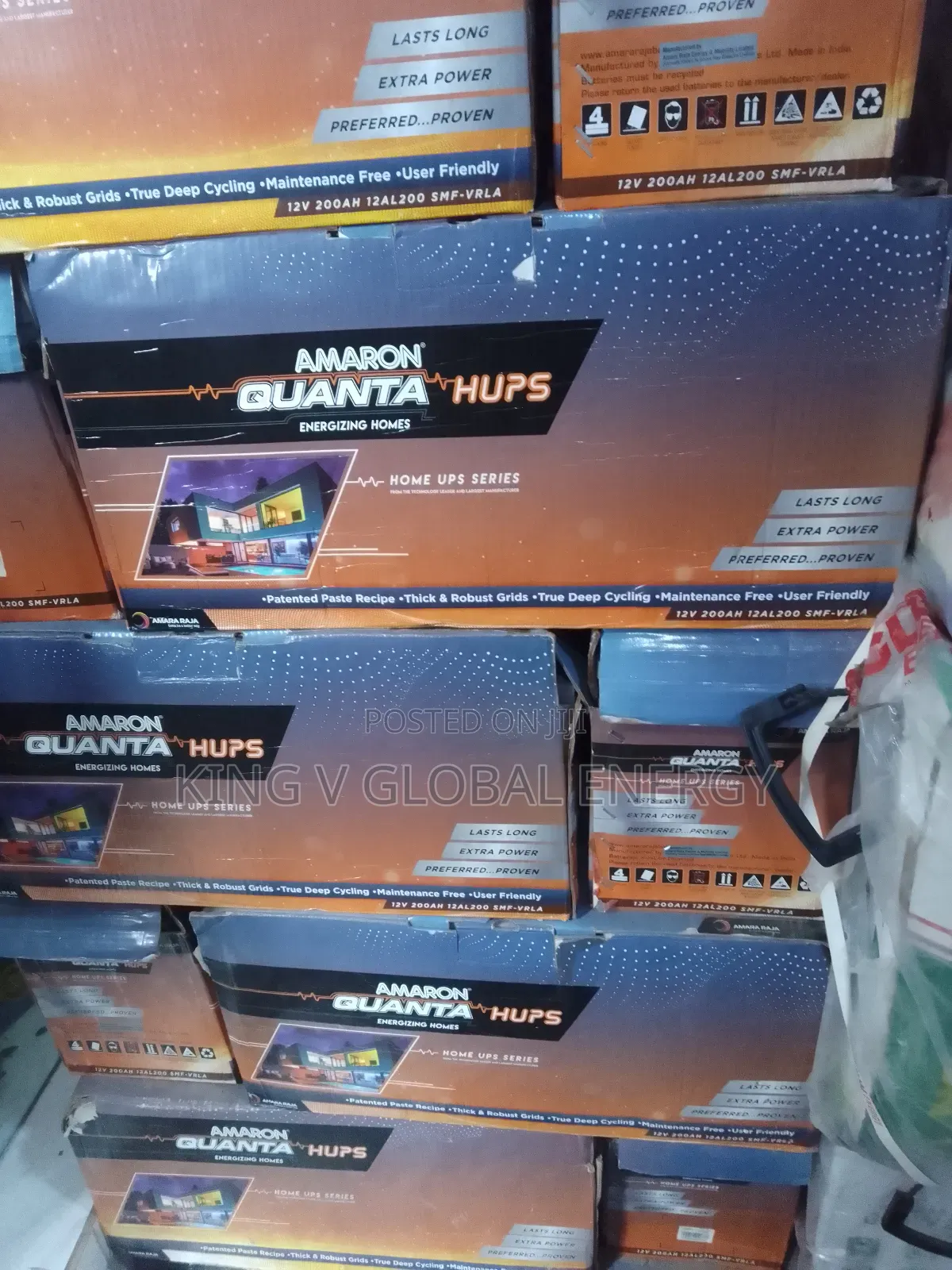 Amaron Quanta 200ah/12v Deep Cycle Battery