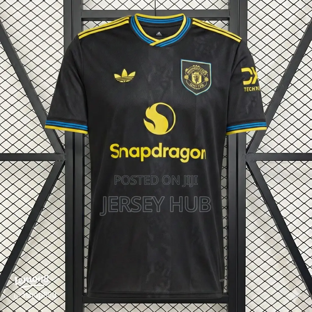 Manchester United 2025/2026 Black Away Jersey