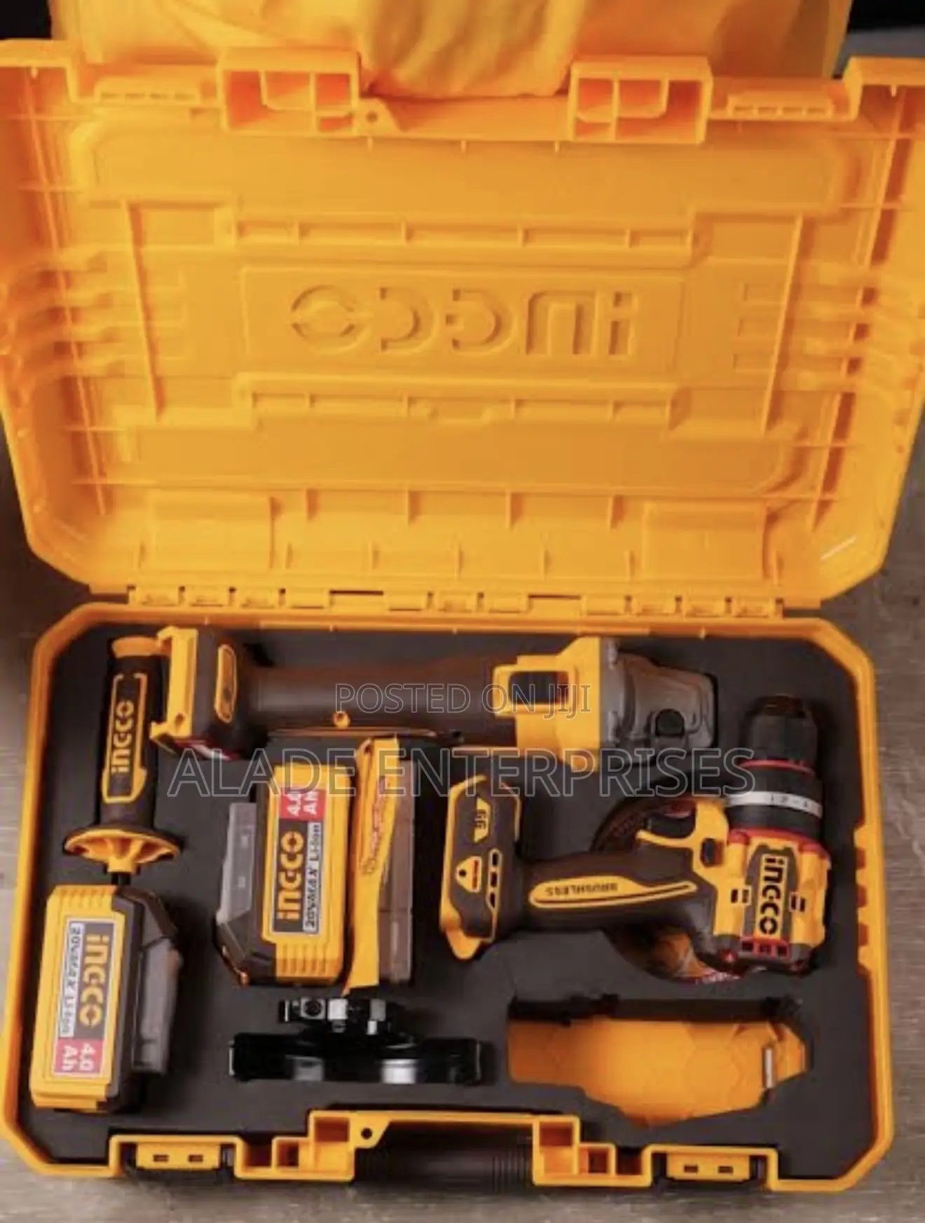Ingco 2 In1 Combo Kit With 2 Big Battery