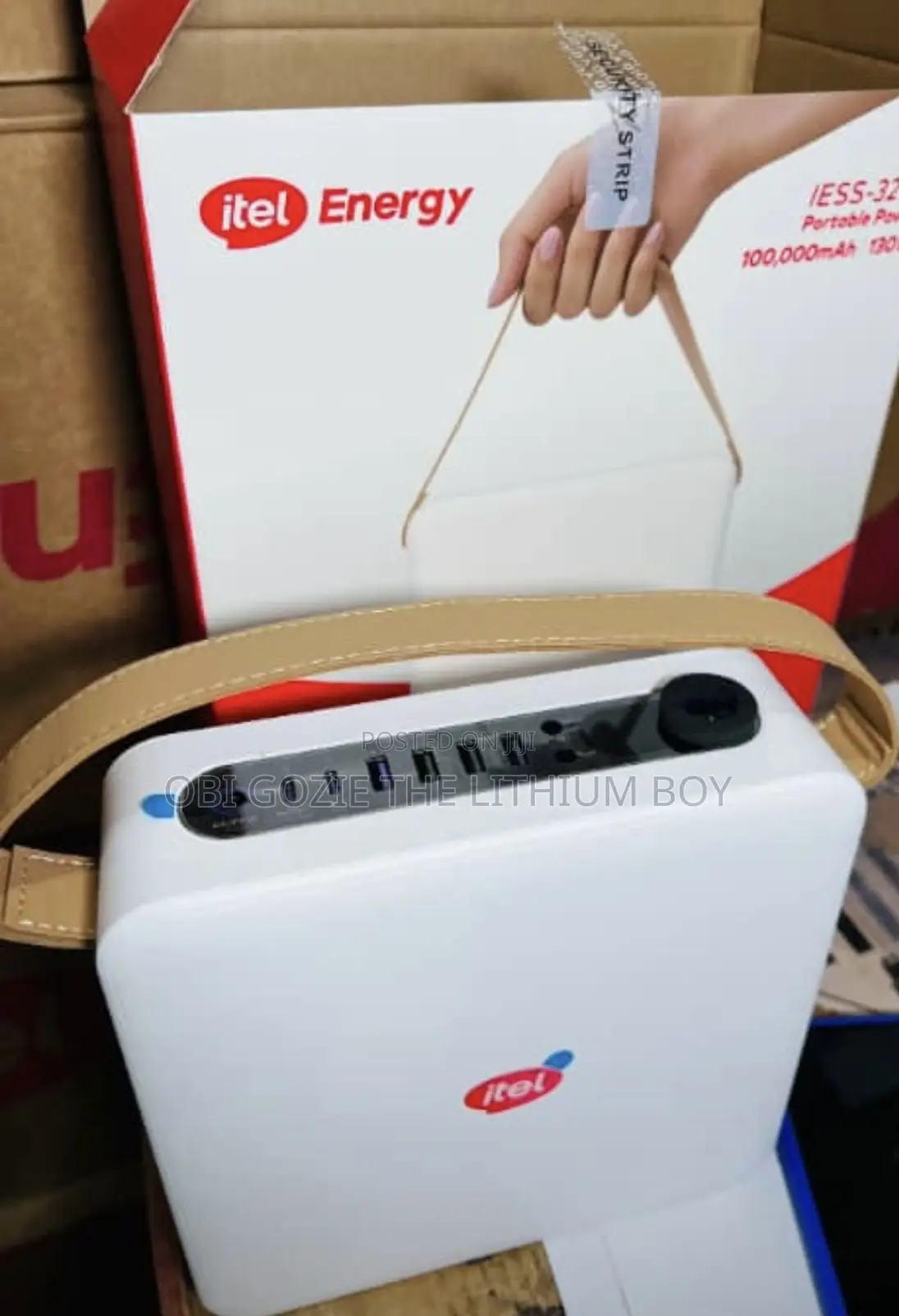 Itel Power Bank 100000mah 320wh Portable Station. Best Manufacturer.