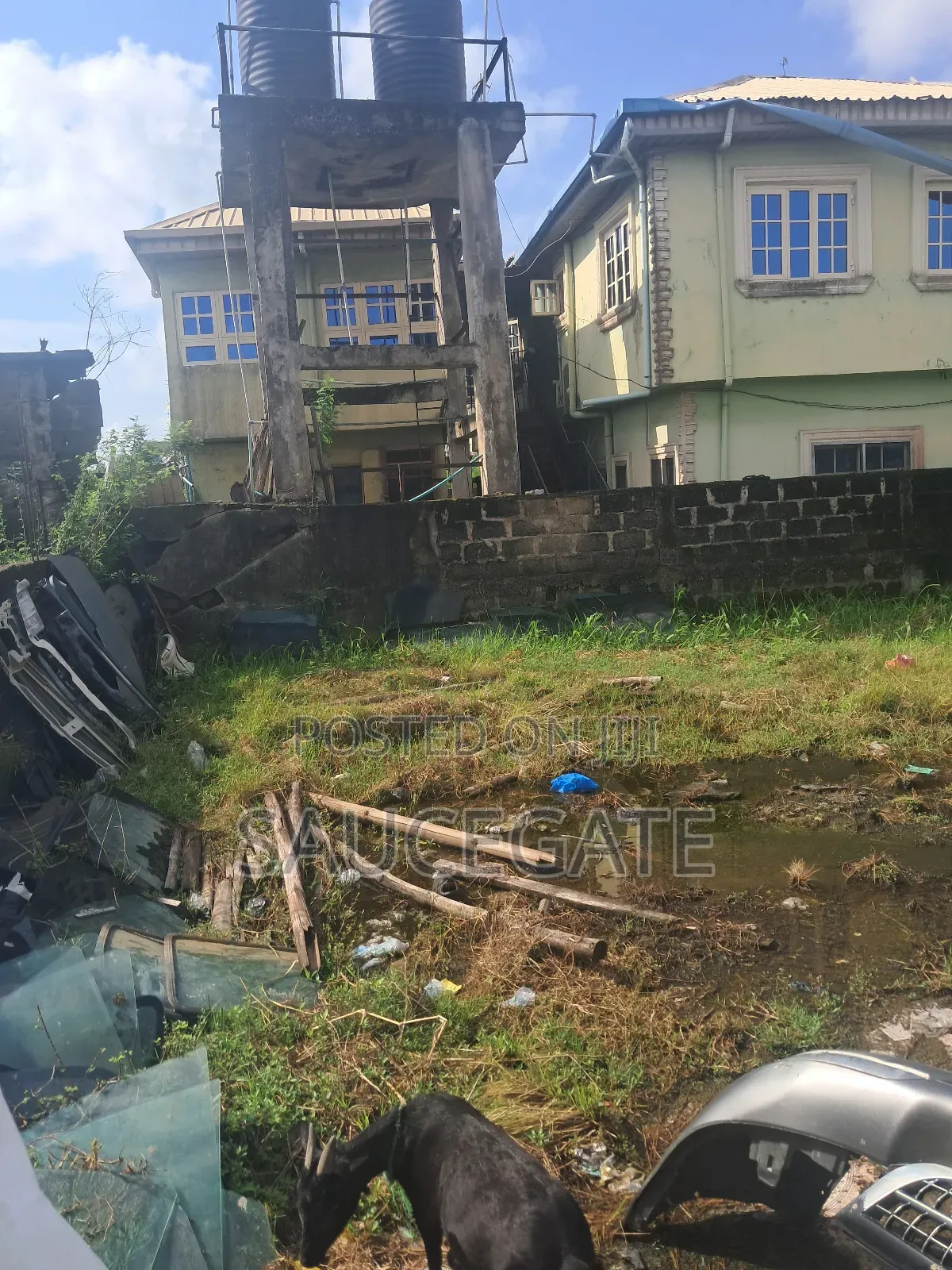 Half Plot Inside Compound Dry for Sale at Ijegun Satellite 20m