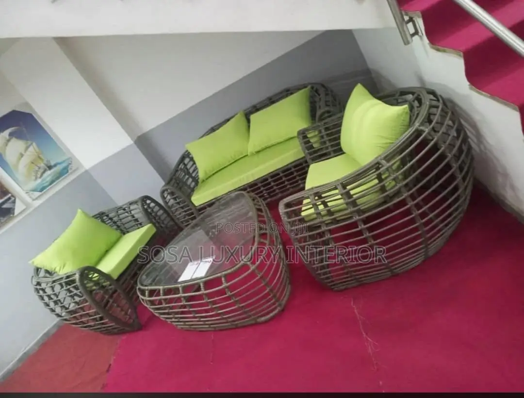Complete Rattan Sofa Set