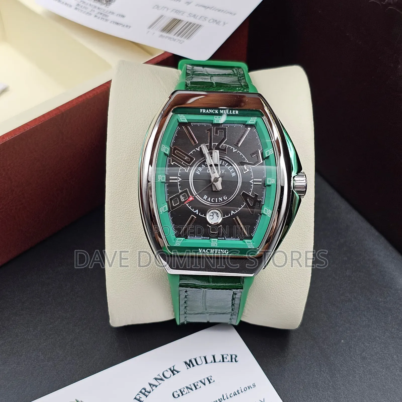 Franck Muller Leather Watch Automatic