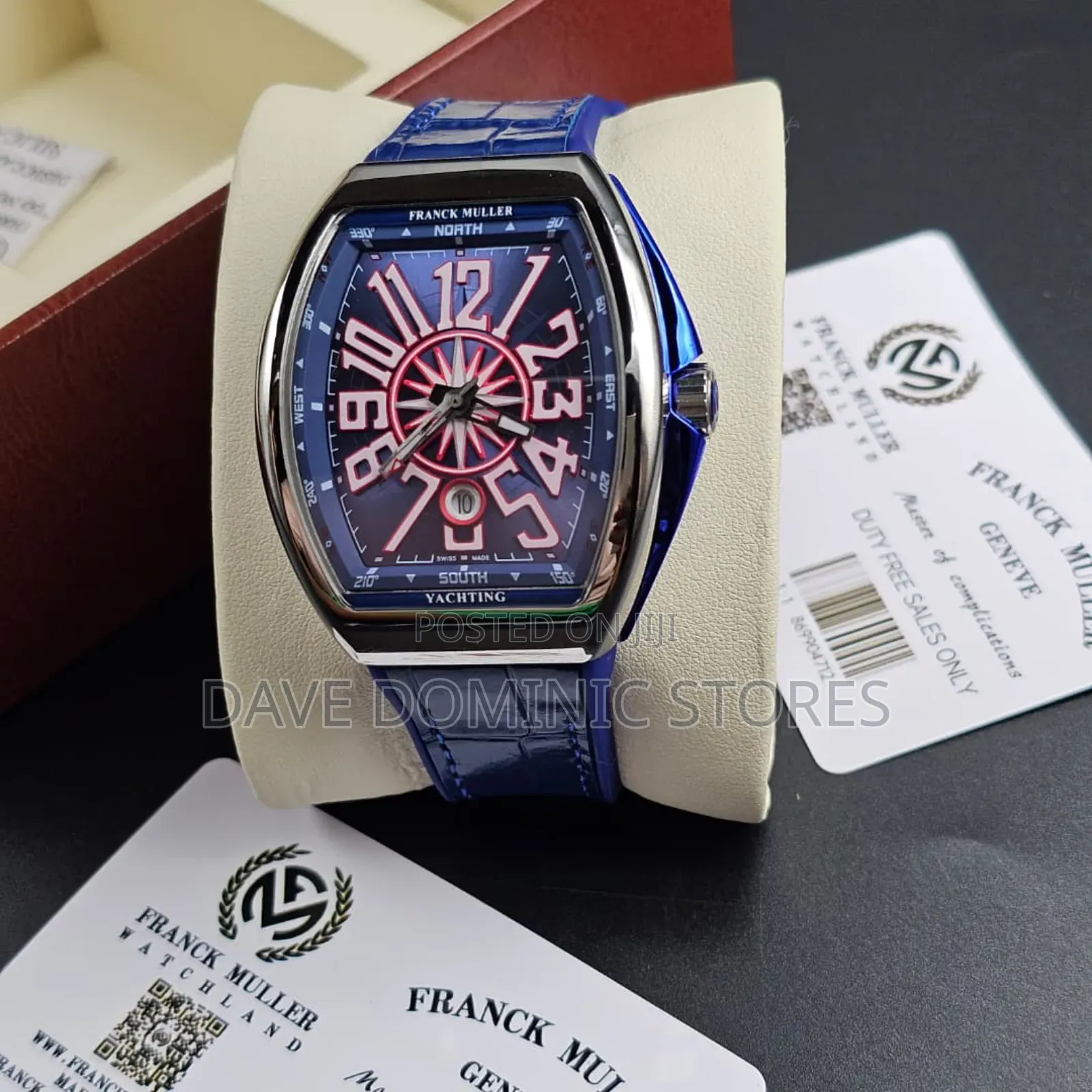 Franck Muller Leather Watch Automatic