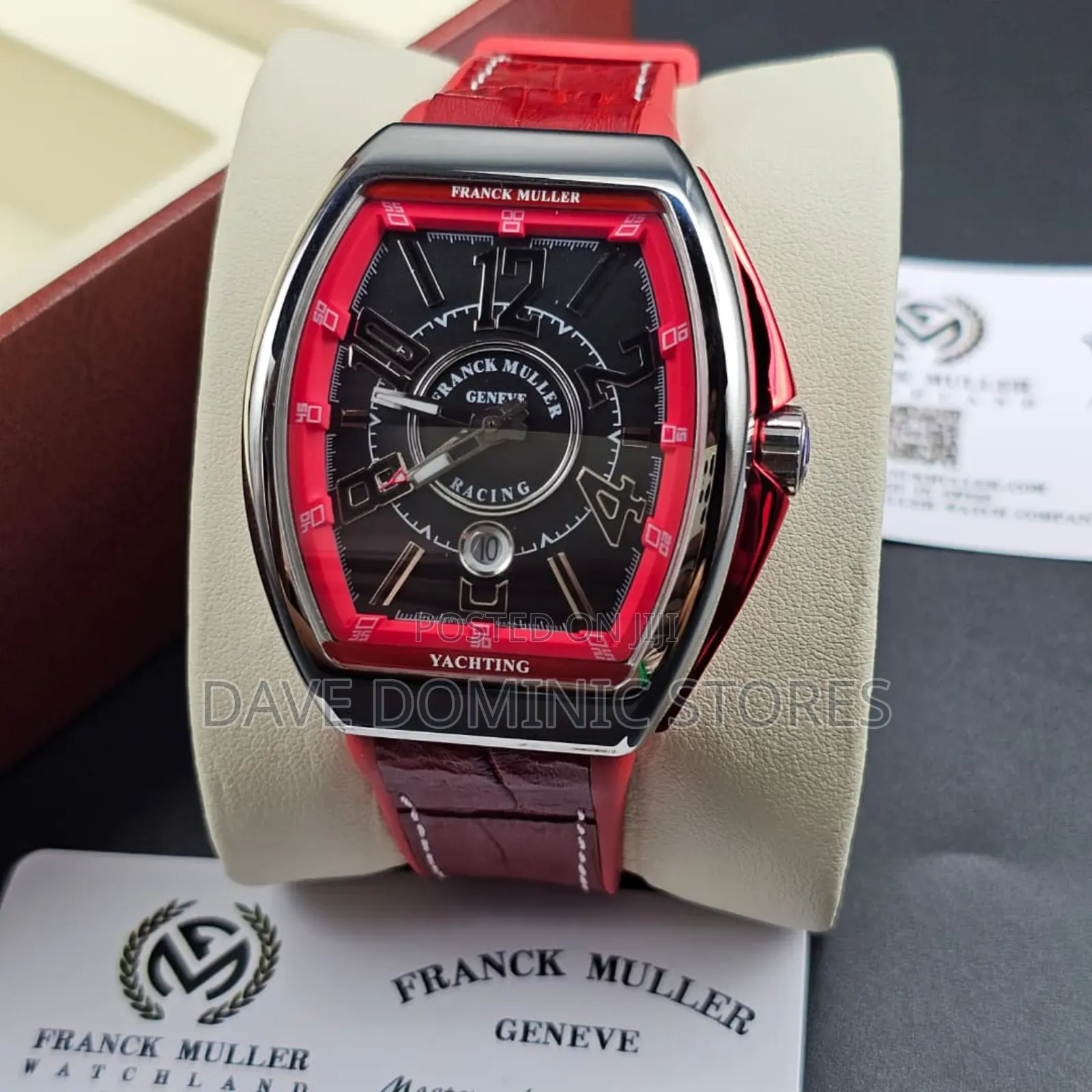 Franck Muller Leather Watch Automatic