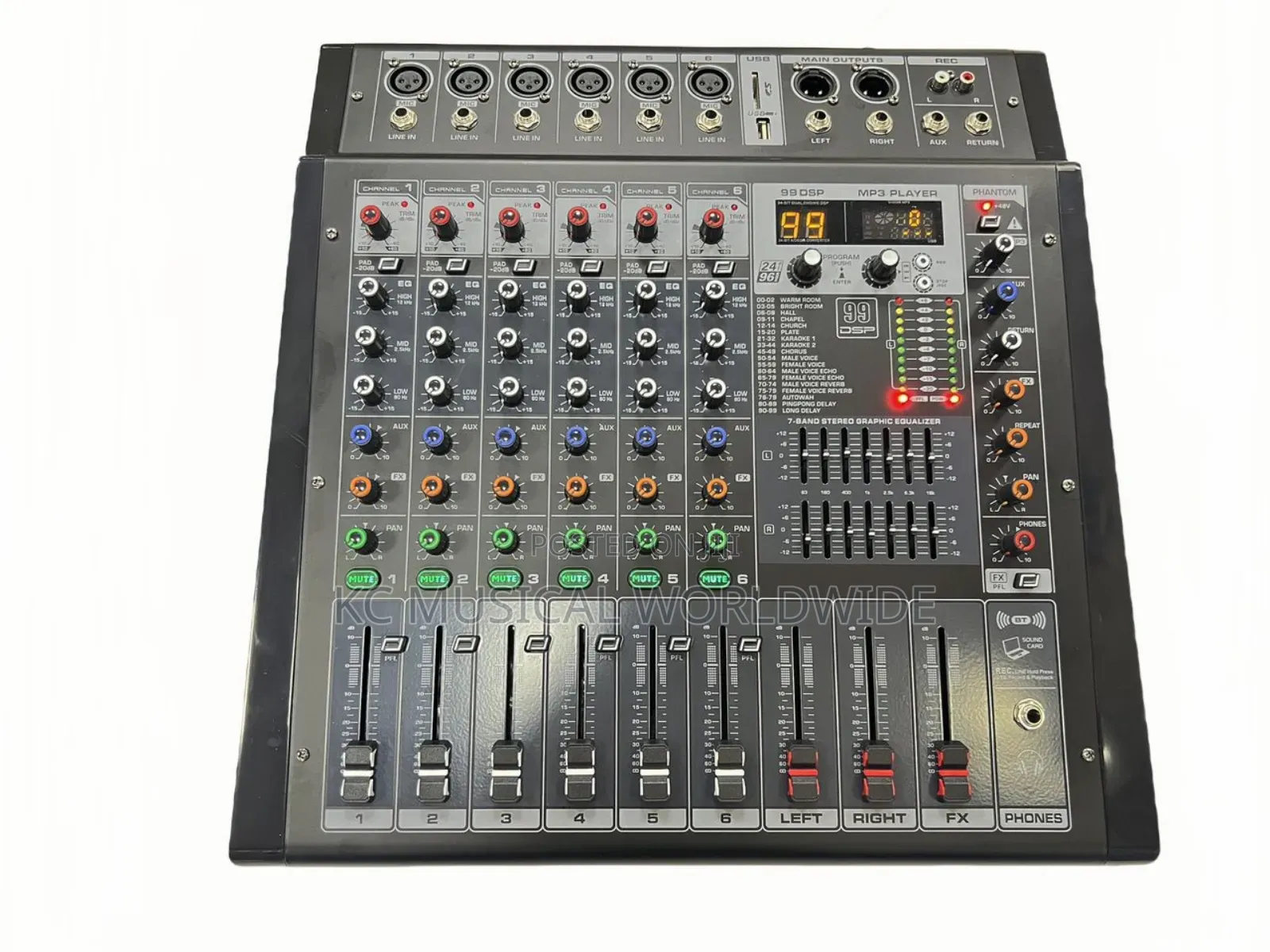 Yamaha 8ch Powered Mixer Model Pmx8