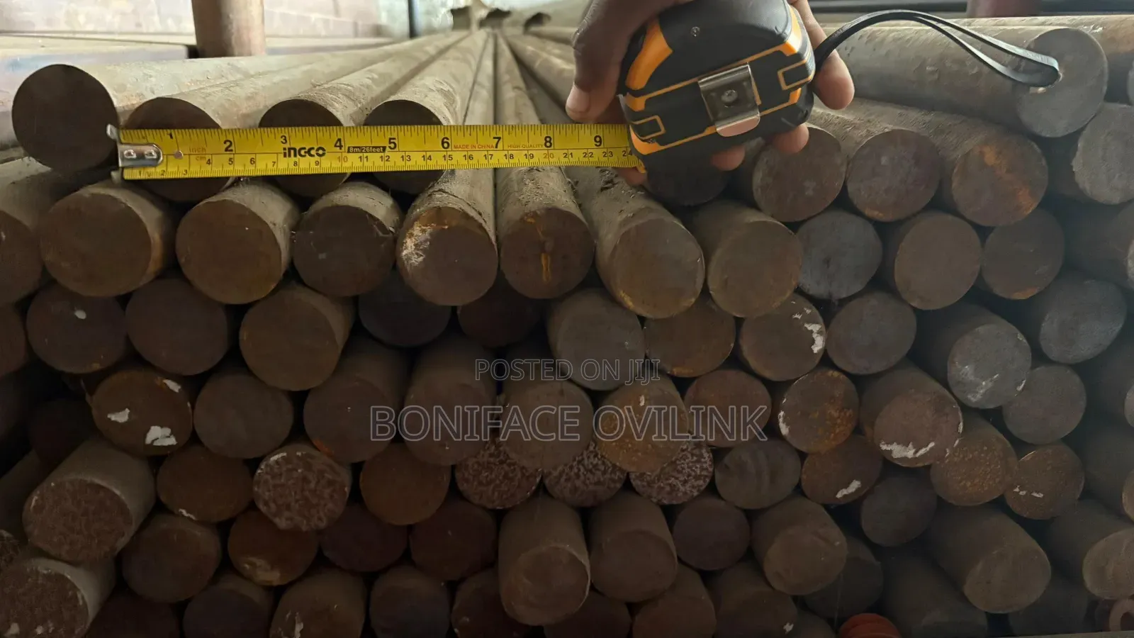 50mm Ms Rod × 6meter ( Various Sizes