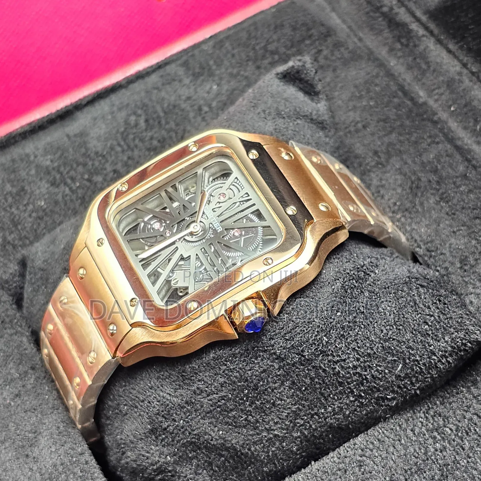 Cartier Chain Watch Skeleton Face