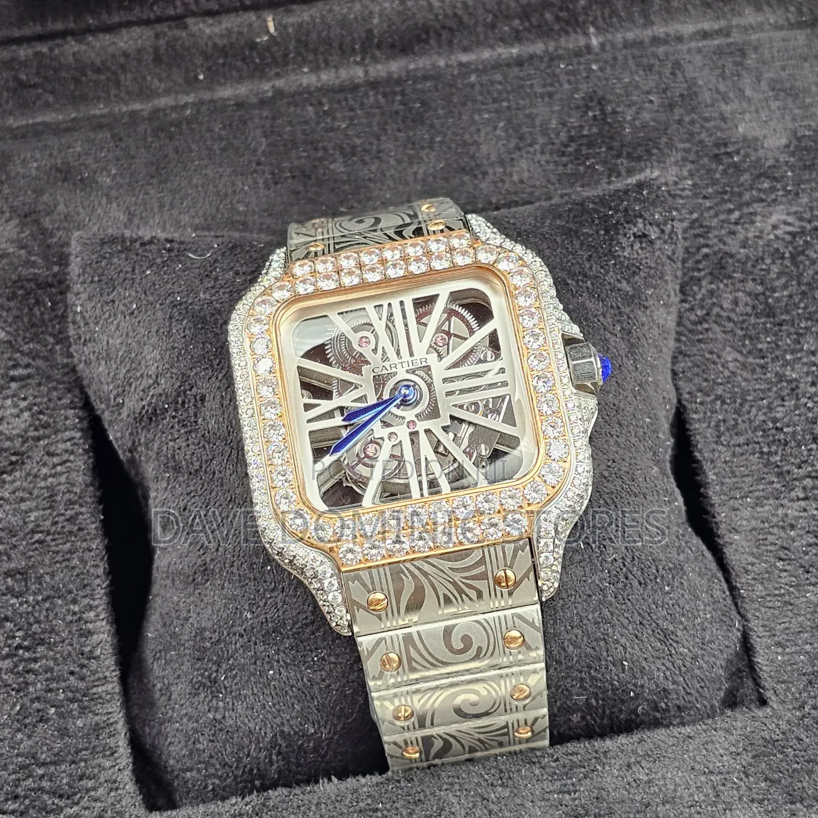 Top Quality Cartier Chain Watch With Ice Body