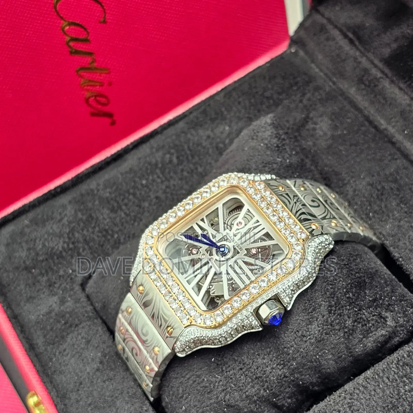 Top Quality Cartier Chain Watch With Ice Body