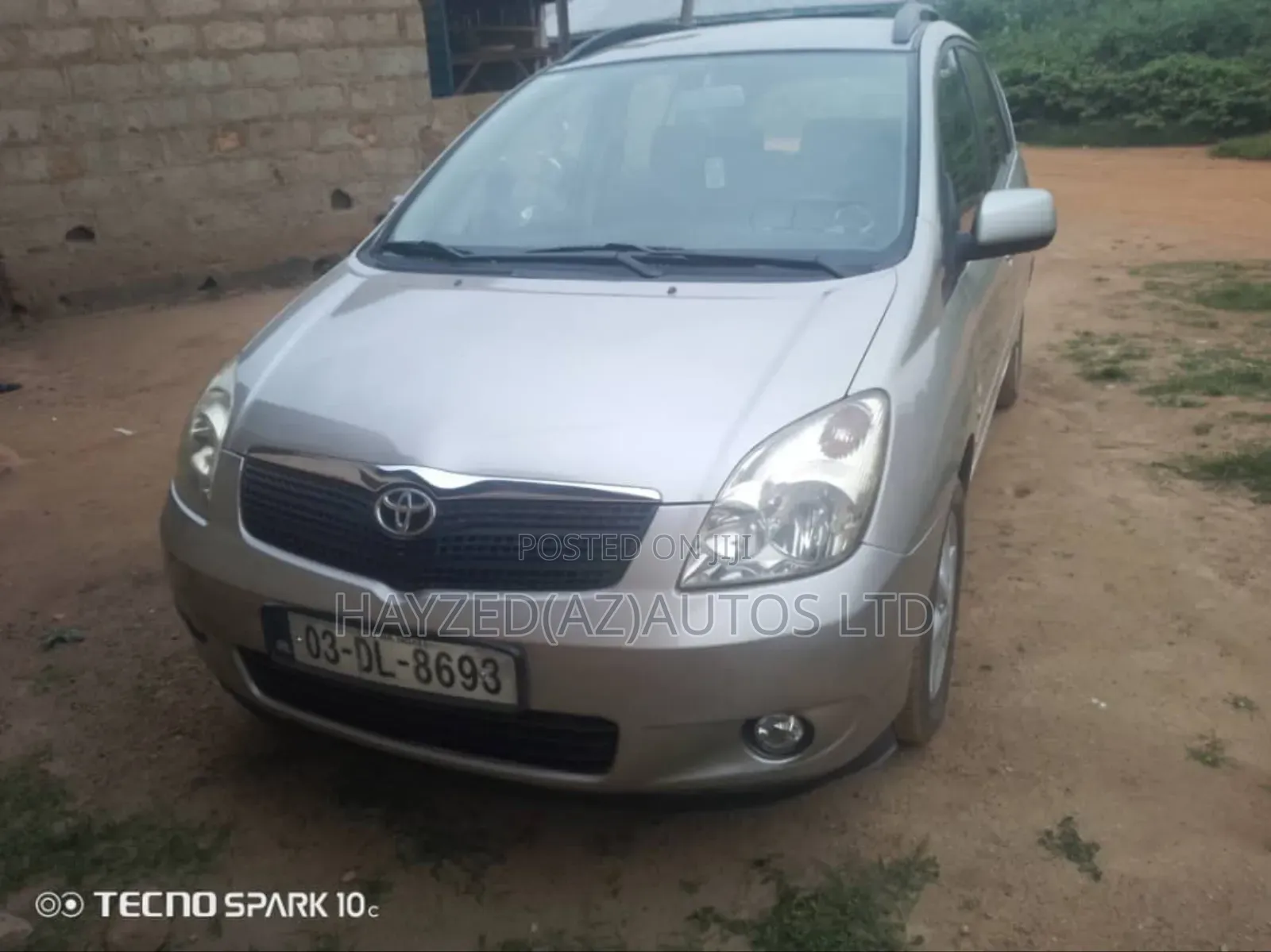 Toyota Corolla Verso 1.8 Luna Automatic 2006 Gold