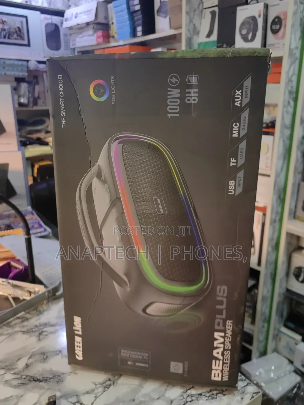 Green Lion Beamplus 100wath Bluetooth Speaker 2.1audio