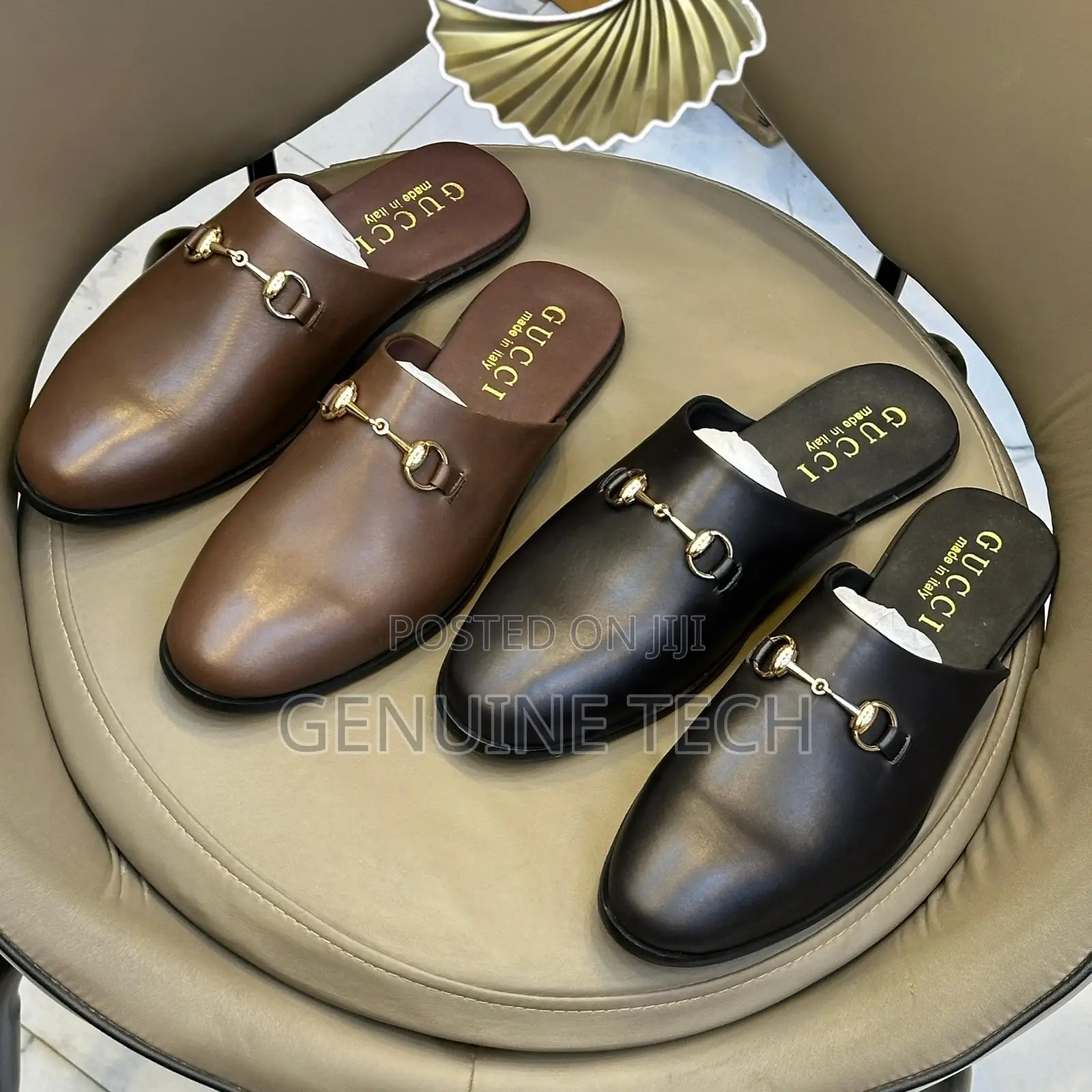 Men Patent Leather Half Shoe;