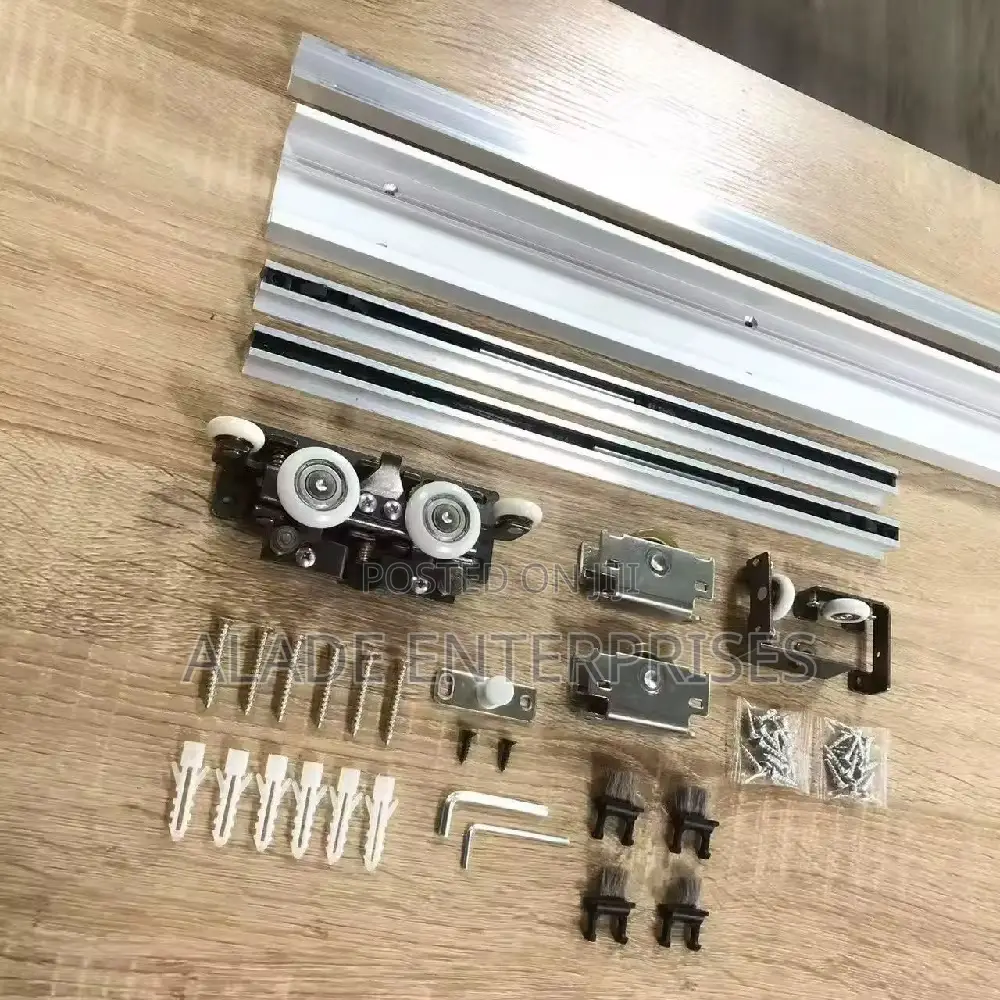1.5m Magic Door Soft Closing Wooden Ghost Sliding Roller Hardware