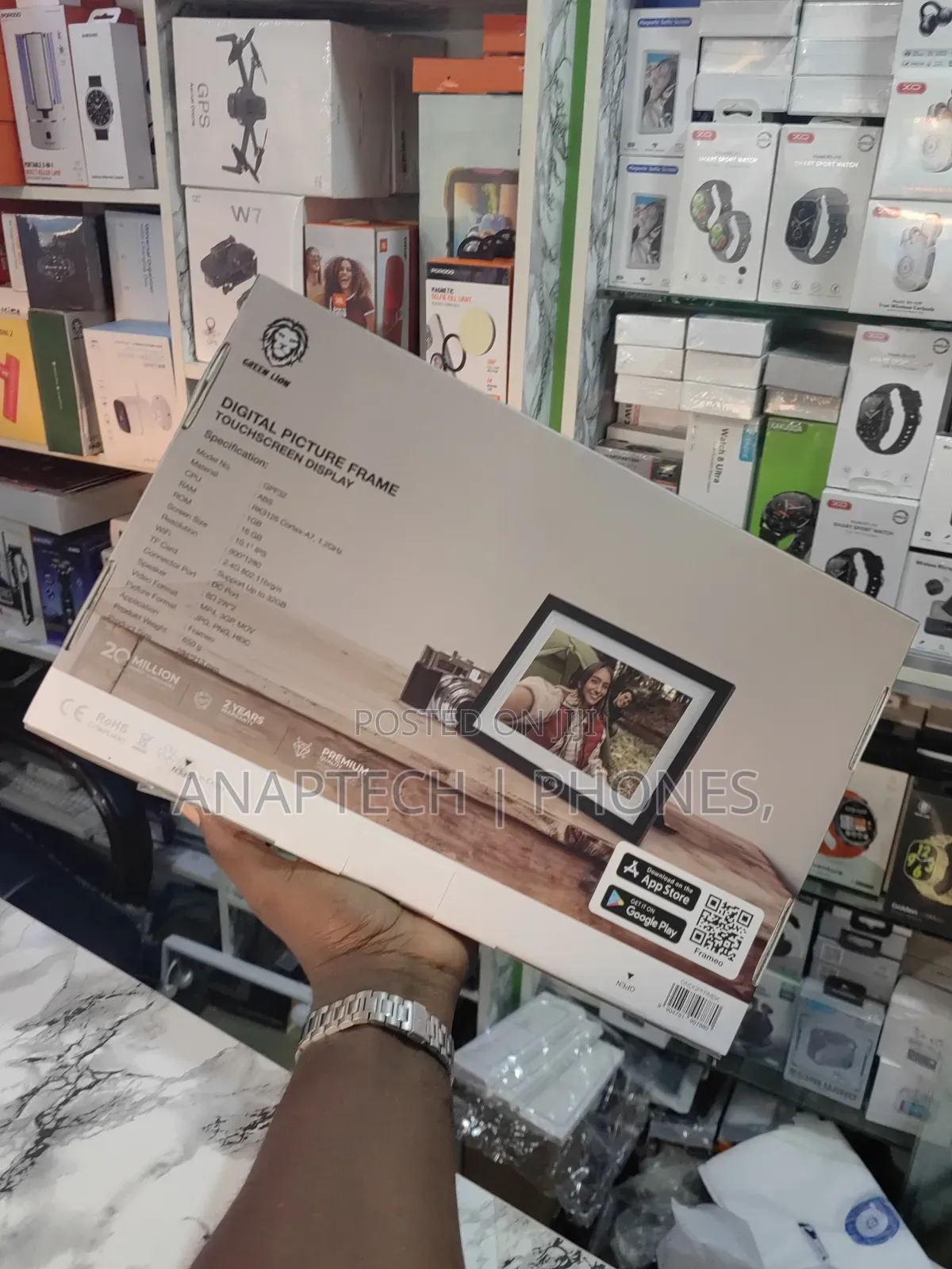 New Green Lion GL-KID07 16 GB Black