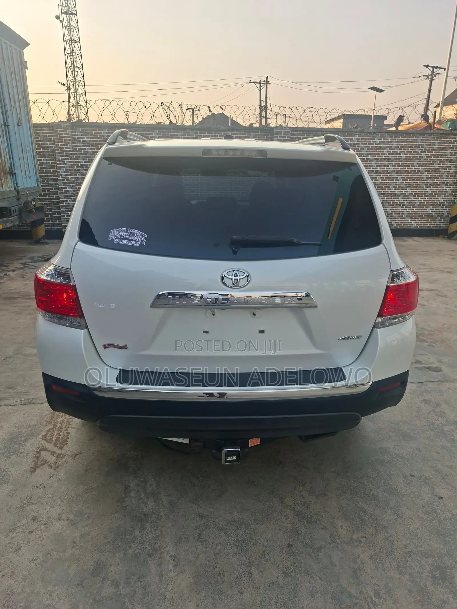 Toyota Highlander Limited 3.5l 4WD 2013 White