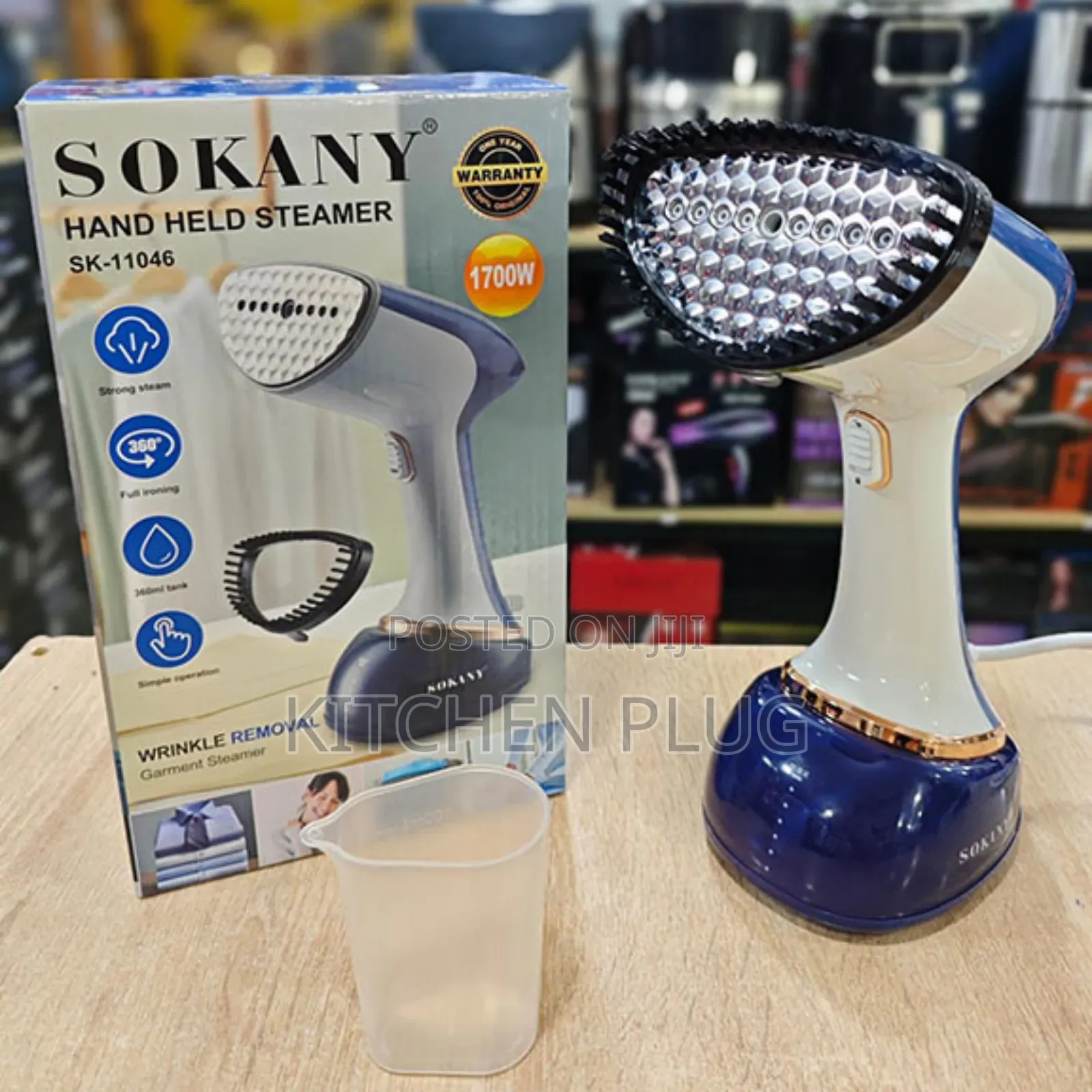 Sokany Sk-11046 Handheld Steamer – High Power, Fast Evaporation,