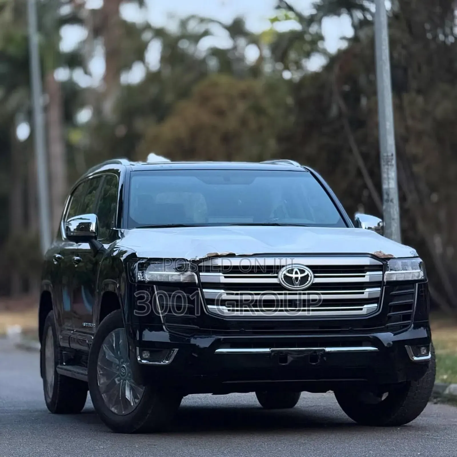 New Toyota Land Cruiser LC300 2025 Black