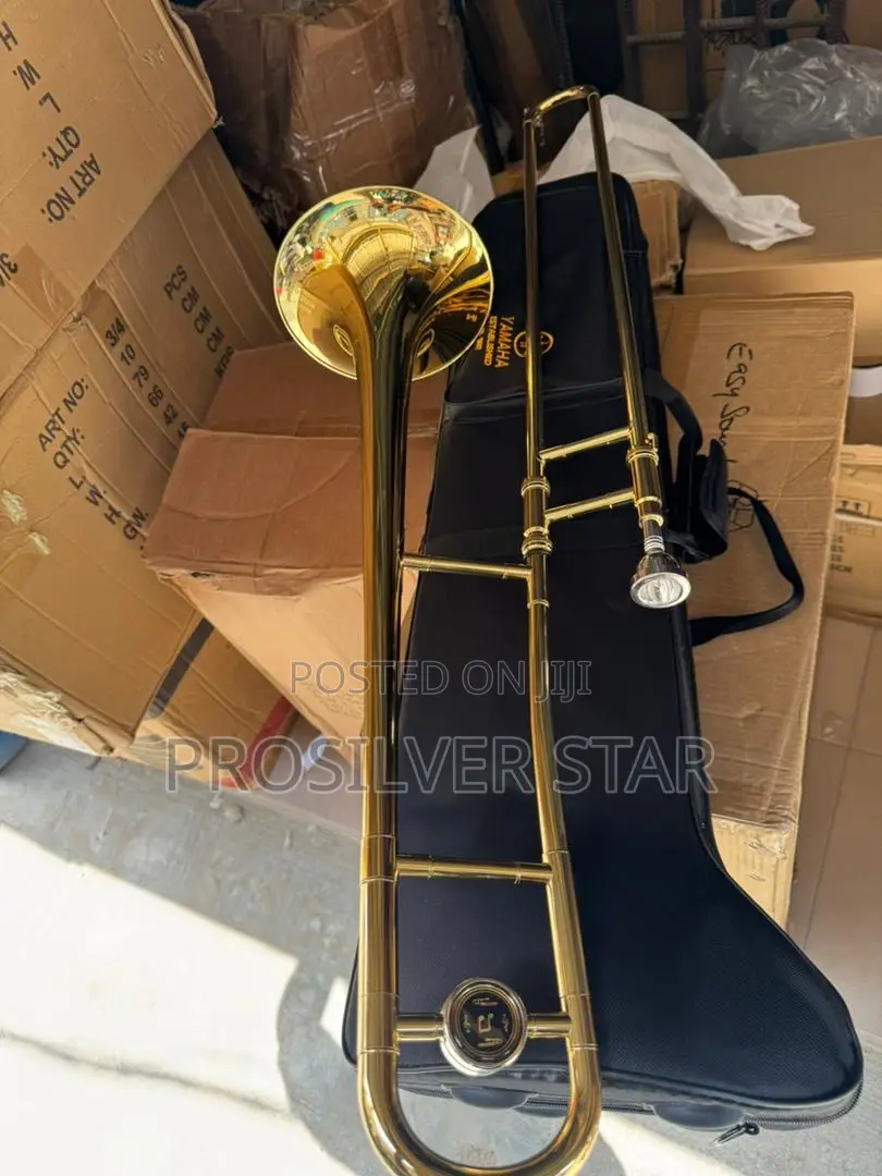 Yamaha Gold Trombone