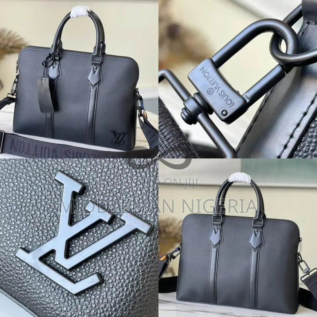 Louis Vuitton Genuine Leather Laptop Bag
