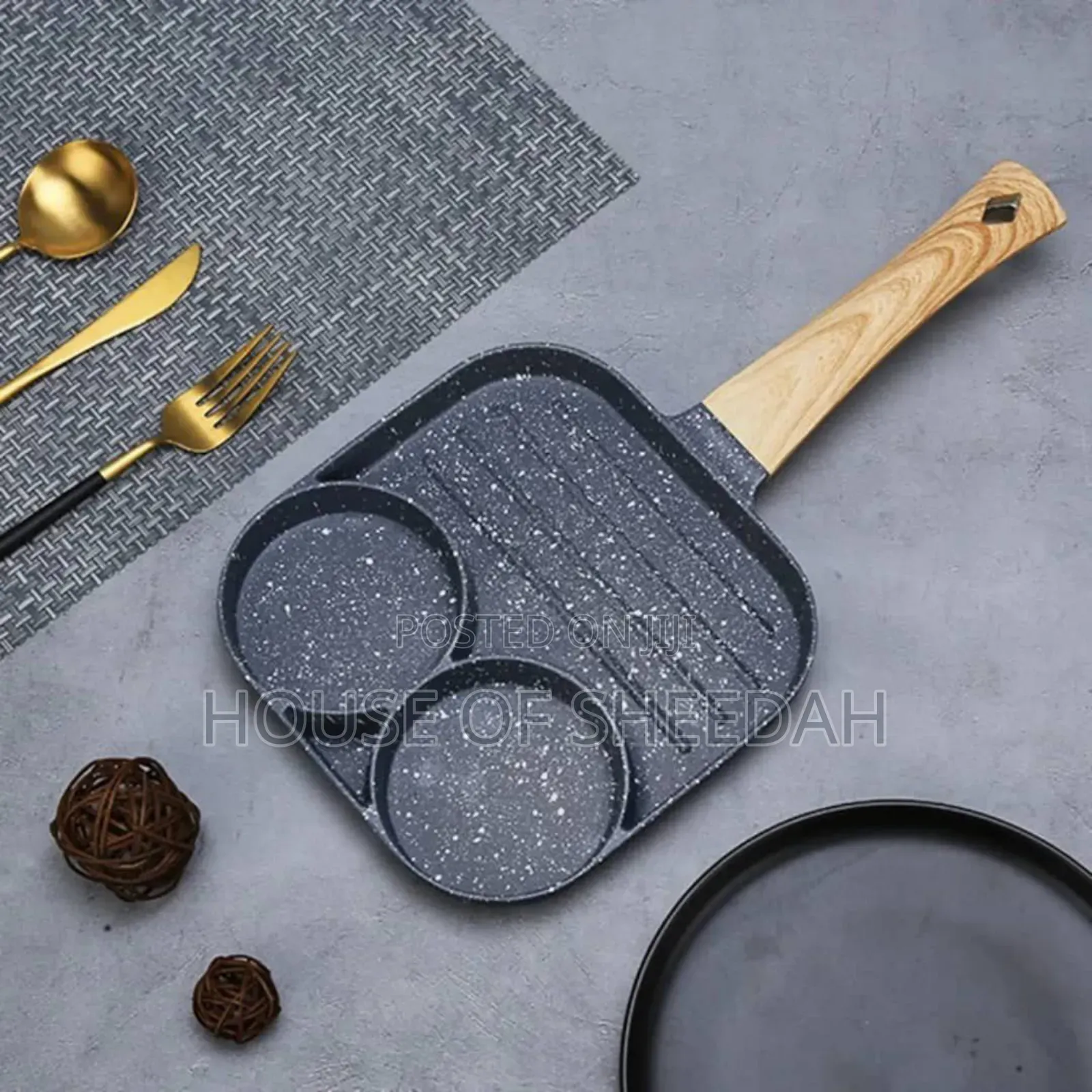 3-in-1 Non-Stick Frying Pan