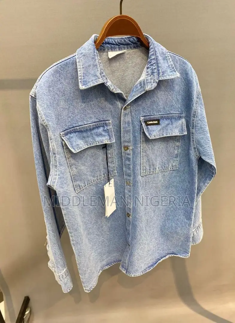 Luxury Türkiye Double Pocket Long Sleeves Denim Jackets