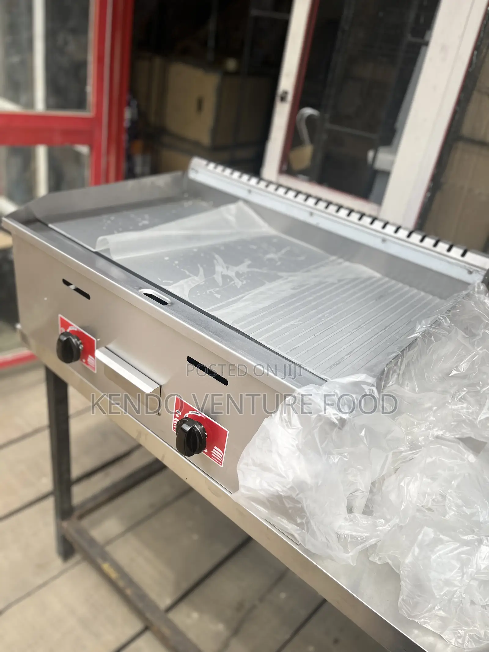 Gas Grill And Griddle