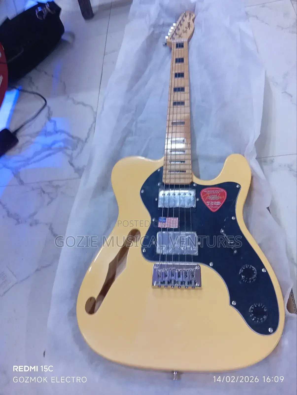 Original Squier Telecaster Electric Guitar