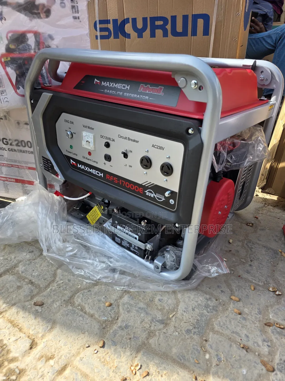 Powerful 15kva Maxmech Petrol Gen Model Rfs17000e2 100%Copper Coil