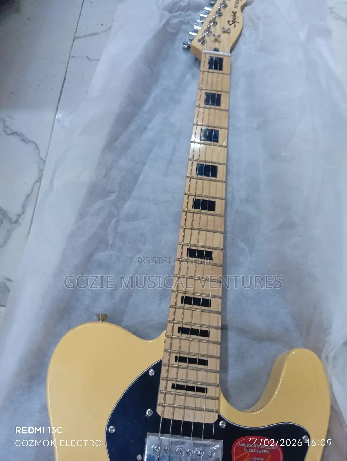 Original Squier Telecaster Electric Guitar