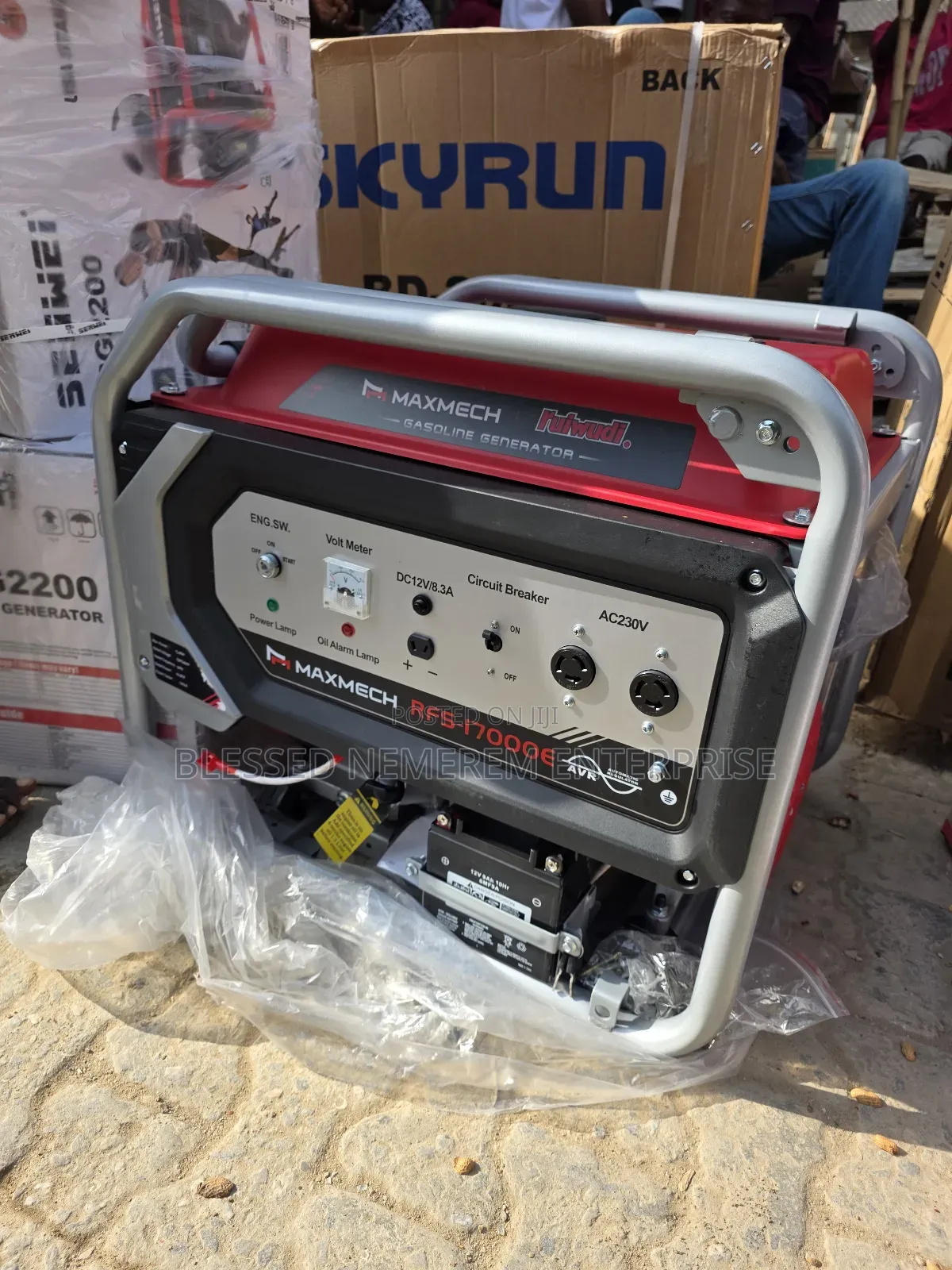 I Sell Brand New Maxmech Petrol Gen Model Rfs17000e2 100%Copper 15kva