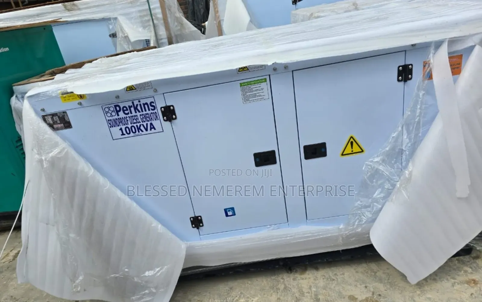 Sp-100kva Brand New Perkins Diesel Soundproof Gen 2years Wty