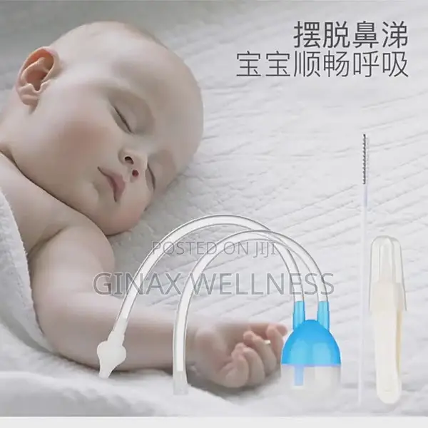 Bpa-Free Baby Nasal Aspirator Set With Mouth Suction