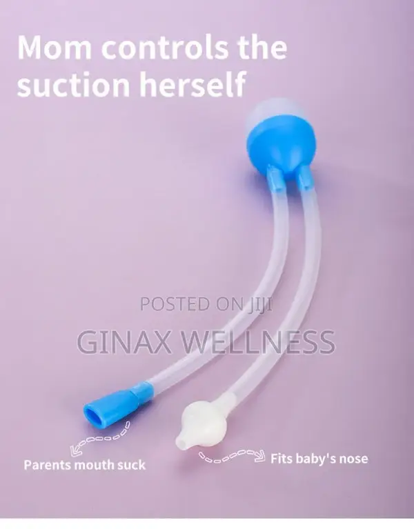 Bpa-Free Baby Nasal Aspirator Set With Mouth Suction