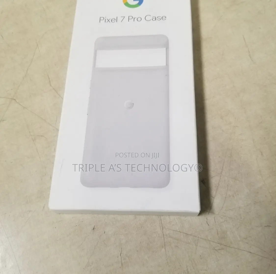 Original Google Pixel 7 Pro Case Chalk Color Factory Sealed Ga04451