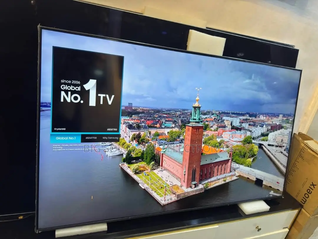 Samsung 65"inches Du7700 Crystal Uhd Knox Smart Tv