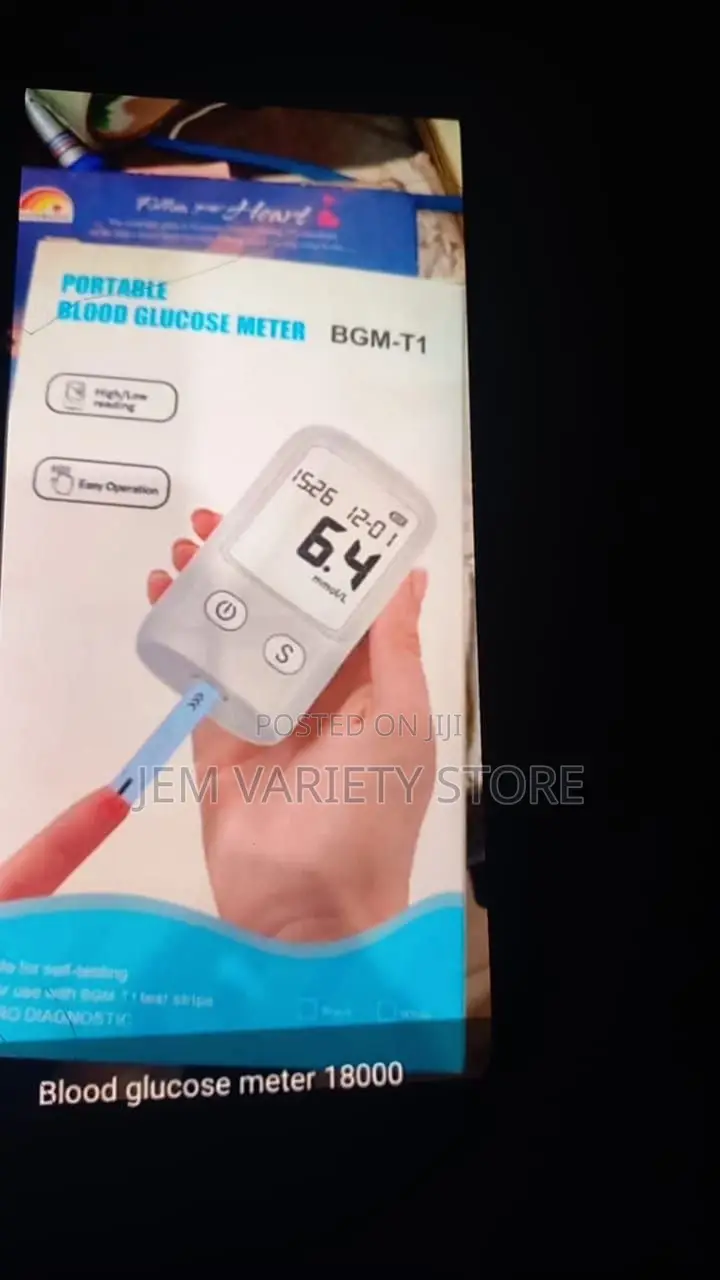 Sugar Monitor or Blood Glucose Machine