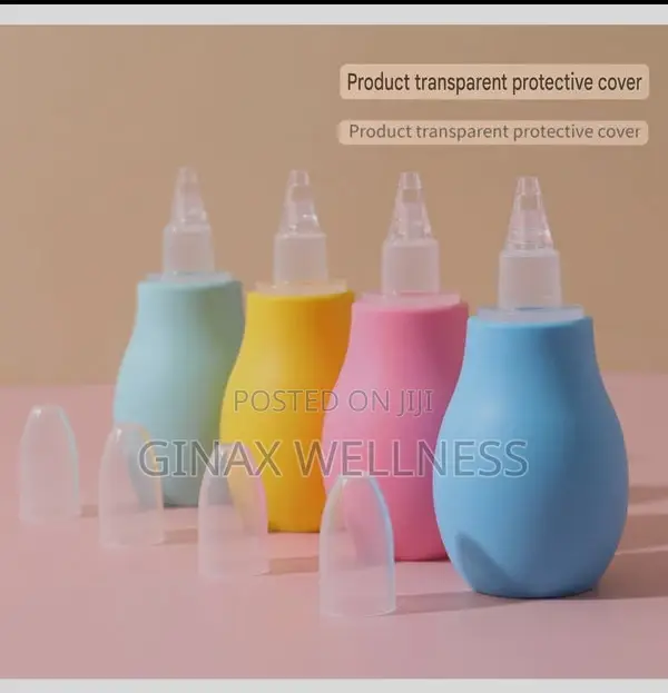 Bpa-Free Baby Nasal Aspirator | Manual and Easy-Squeeze for Baby Mucus
