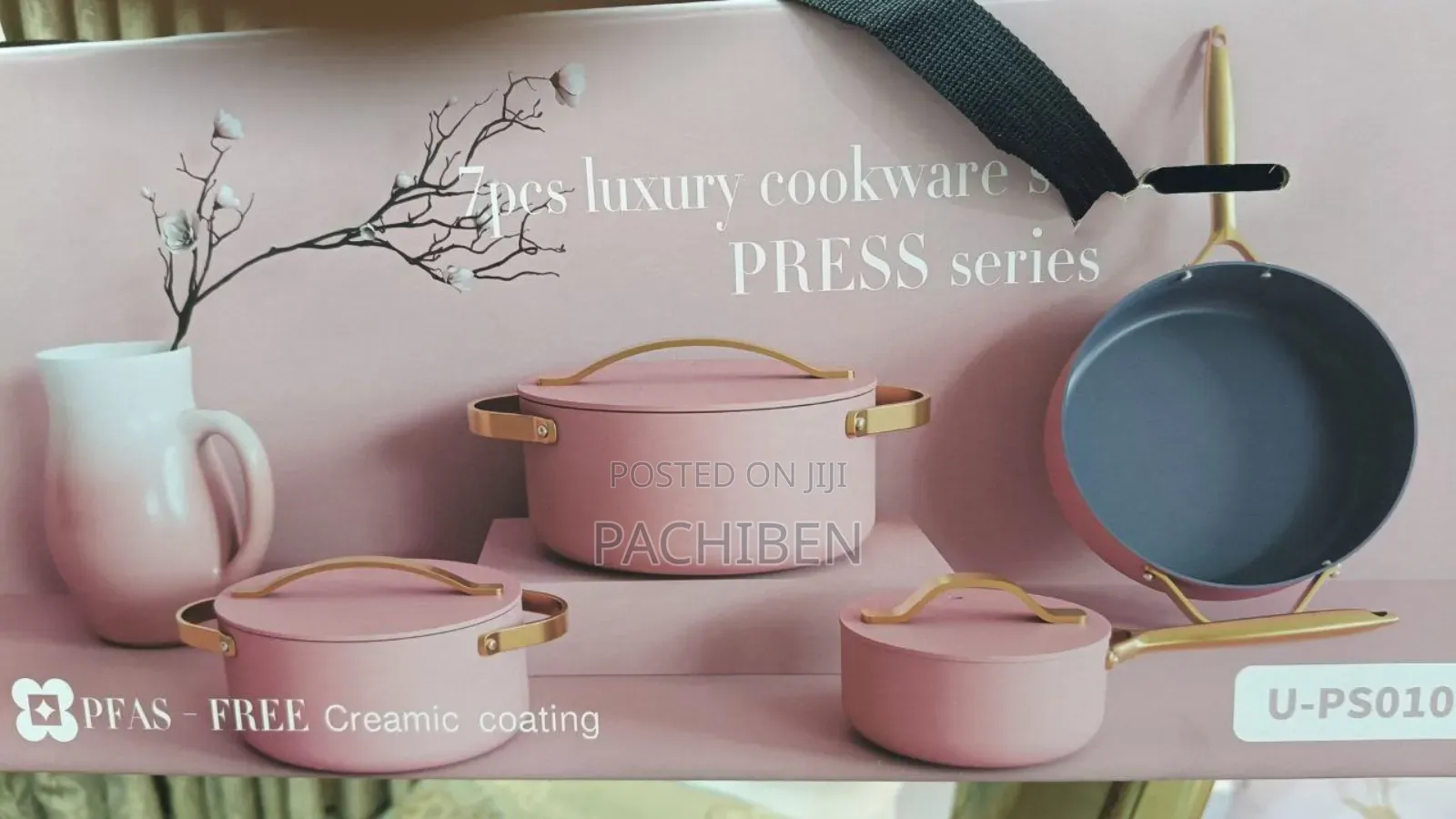 U-Pso107 Luxury Press Series - 7 PCS Pot