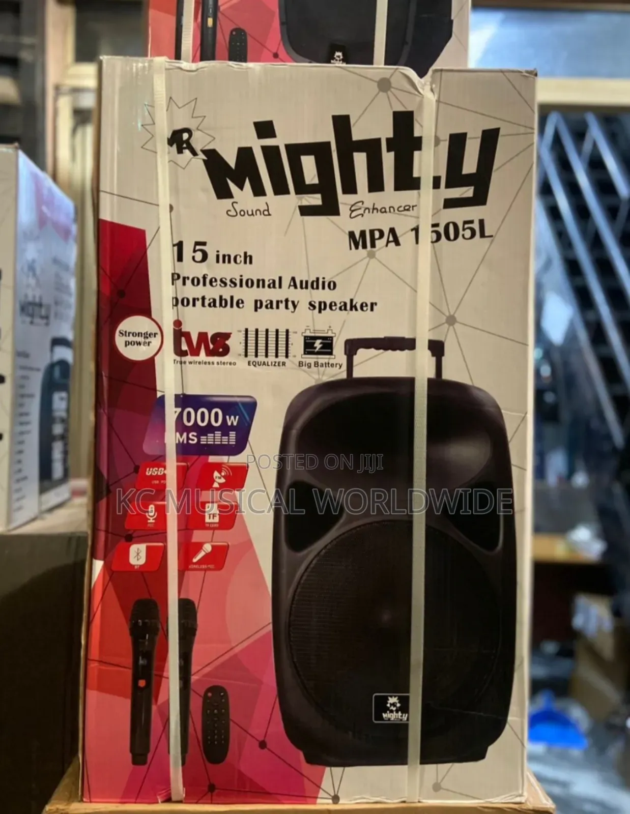 Mighty Public Address System 15-Inch