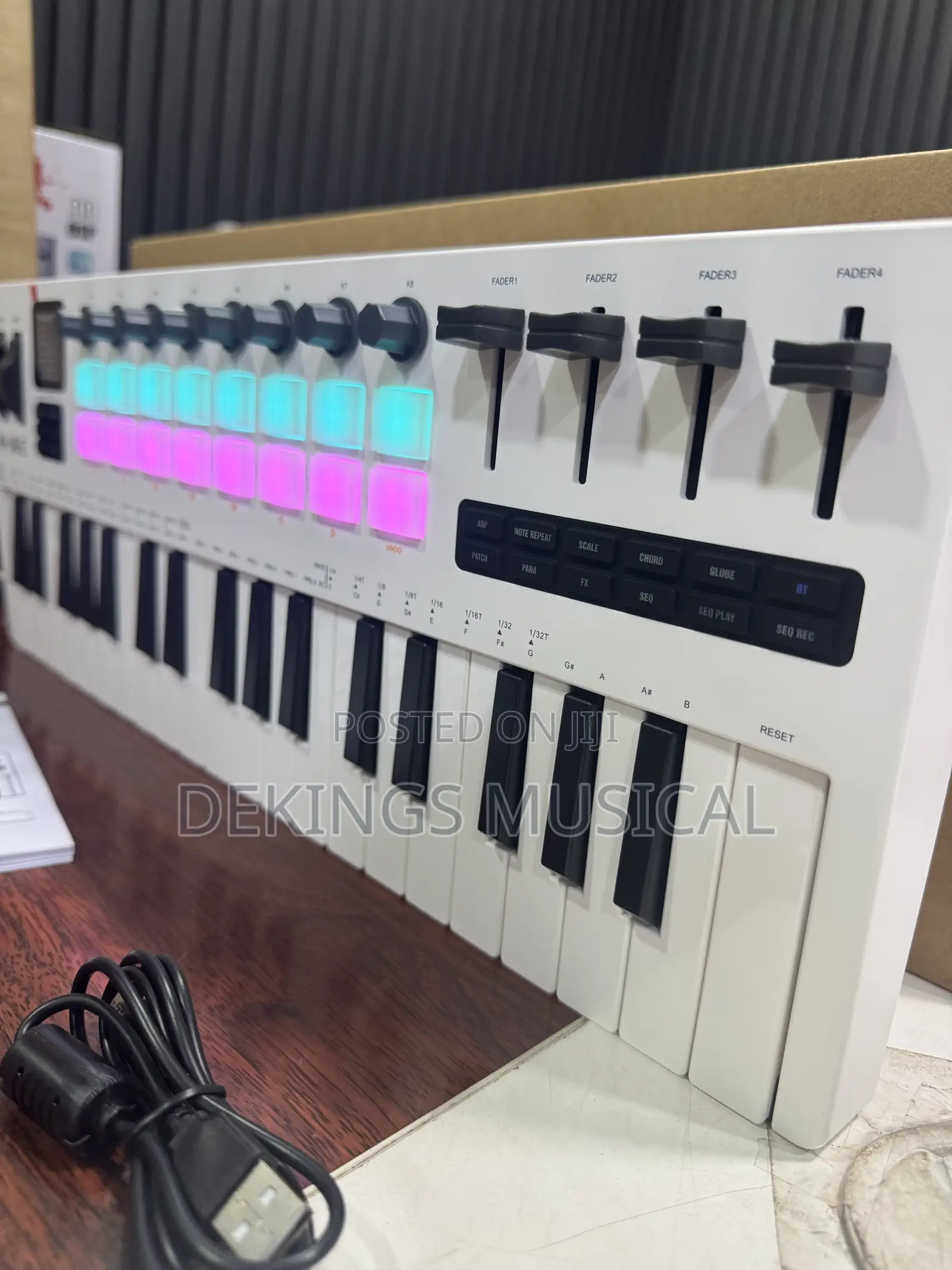 M-Vave Smk37 Pro Midi Controller Studio Keyboard