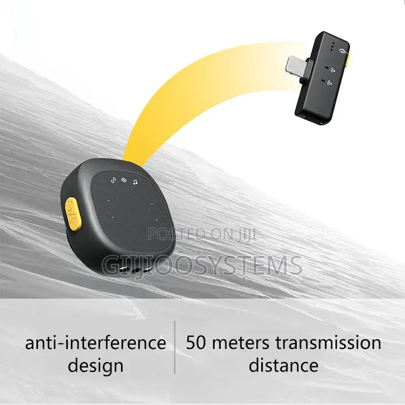D07 Wireless Active Noise Cancellation Microphone