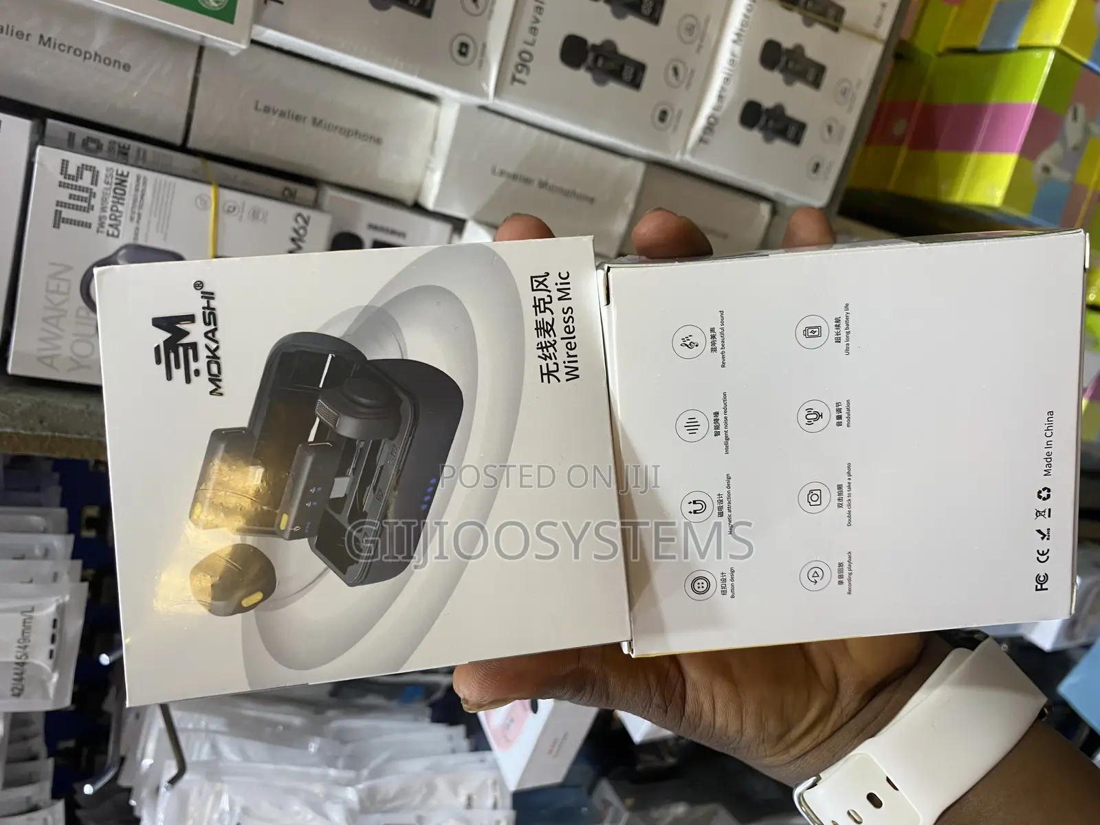 D07 Wireless Active Noise Cancellation Microphone