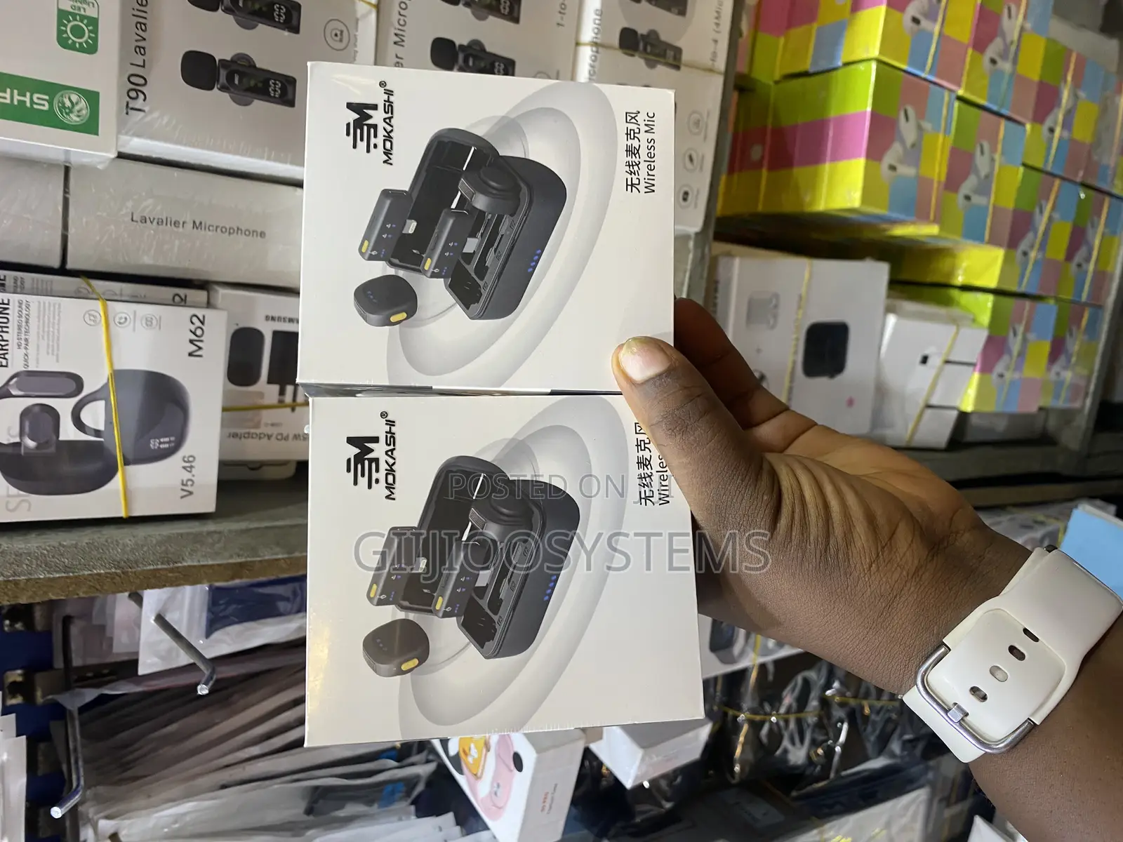D07 Wireless Active Noise Cancellation Microphone
