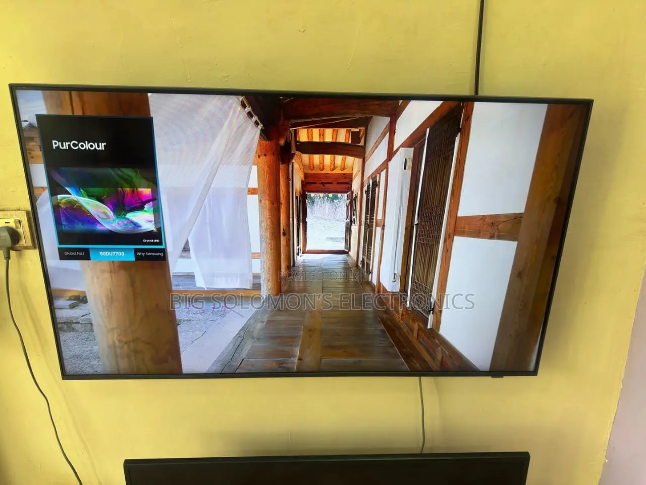 Samsung 50" Du7700 Crystal Uhd Full Smart Tv